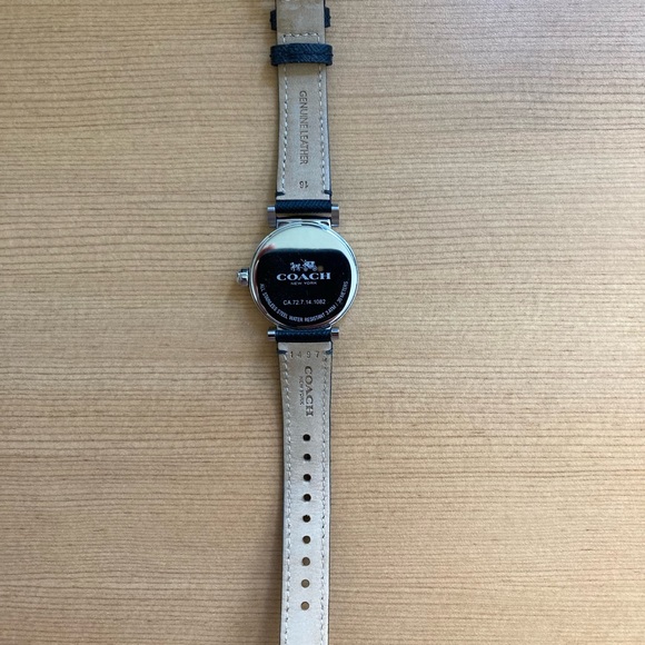 Coach Woman Watch with Leather Band